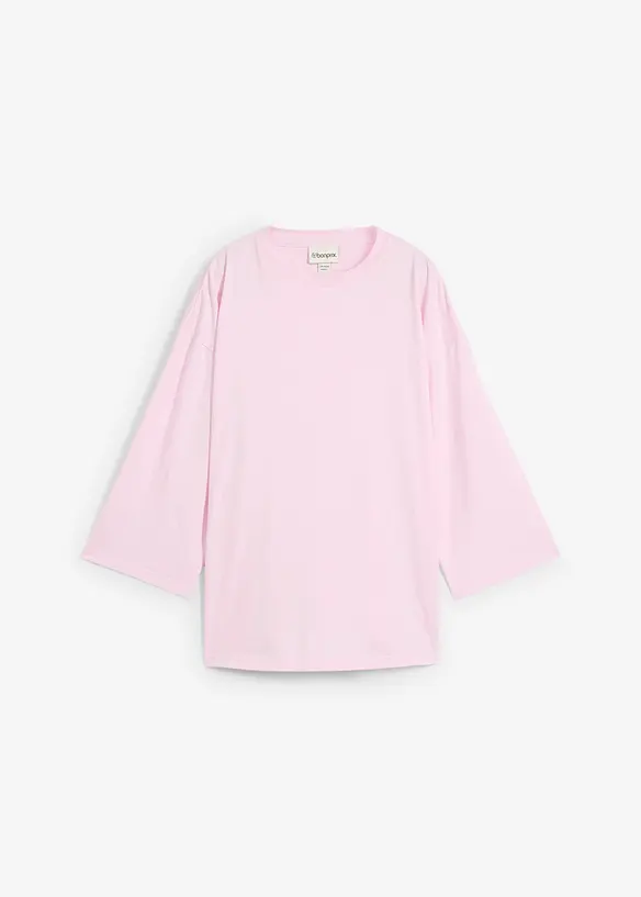 T-shirt coupe trapèze avec soie, bonprix