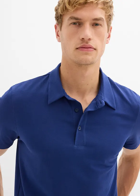 Polo en jersey slim, bonprix
