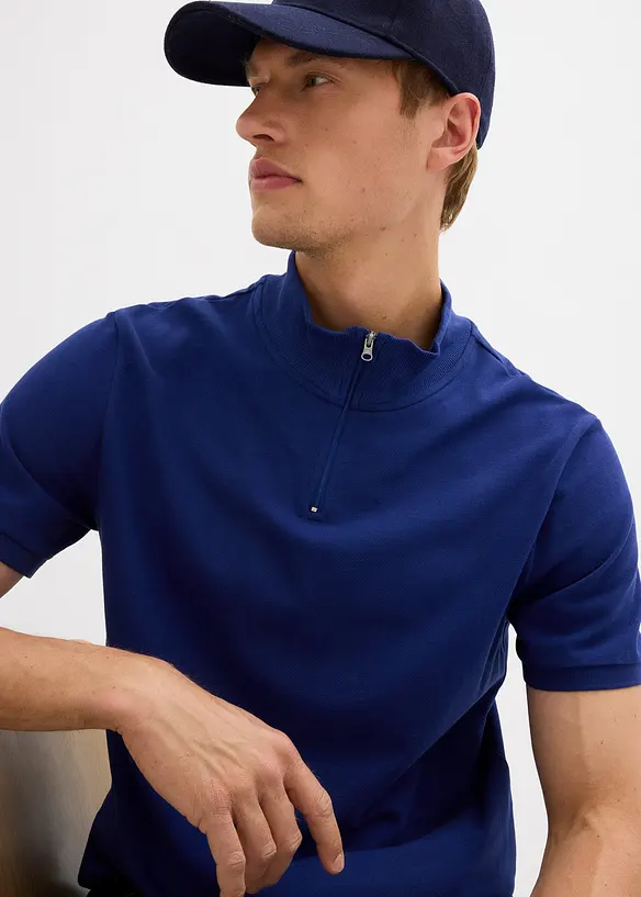 Polo en maille piquée, 100% coton, bonprix