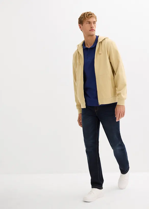 Polo en jersey slim, bonprix