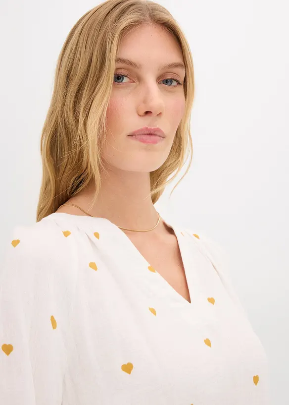 Tunique en gaze de coton, bonprix