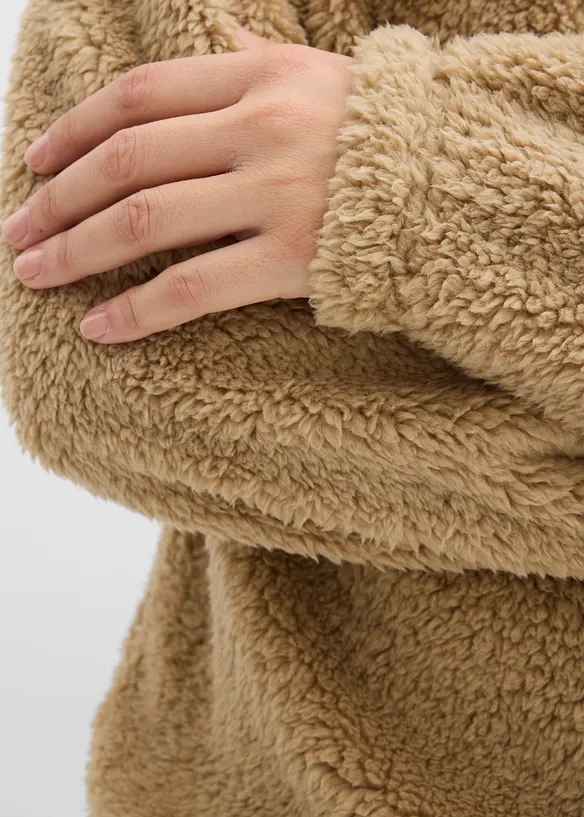 Polaire en maille peluche, bonprix