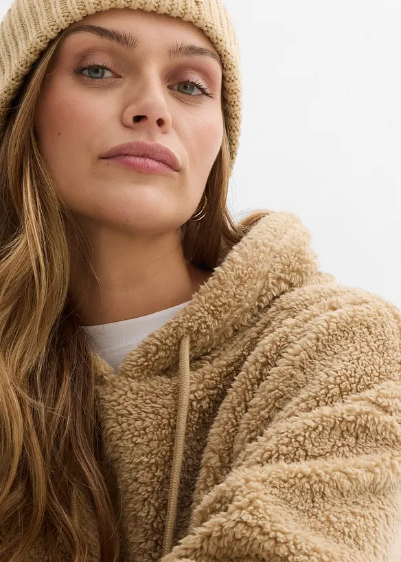 Polaire en maille peluche, bonprix
