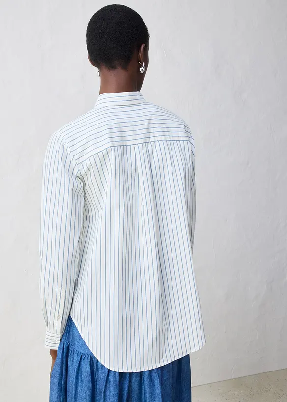 Chemisier coton et soie, bonprix