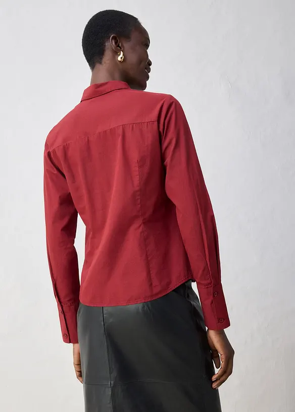 Chemisier en coton et soie, bonprix