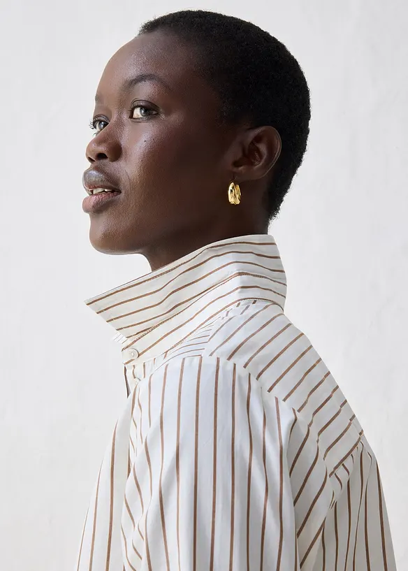 Chemisier coton et soie, bonprix