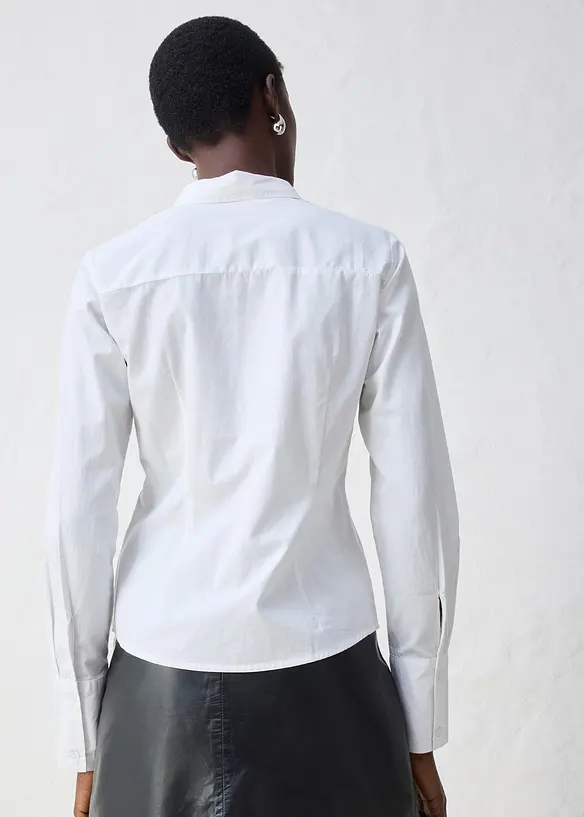 Chemisier en coton et soie, bonprix