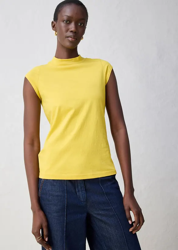 T-shirt avec soie, bonprix