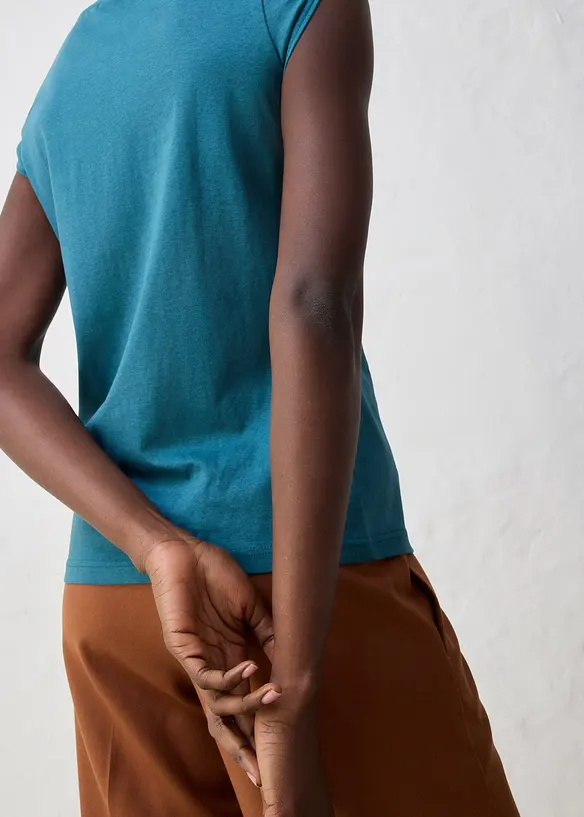 T-shirt avec soie, bonprix