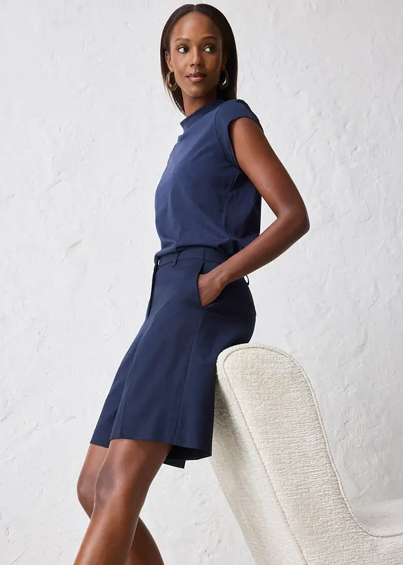 Jupe-culotte avec laine, bonprix