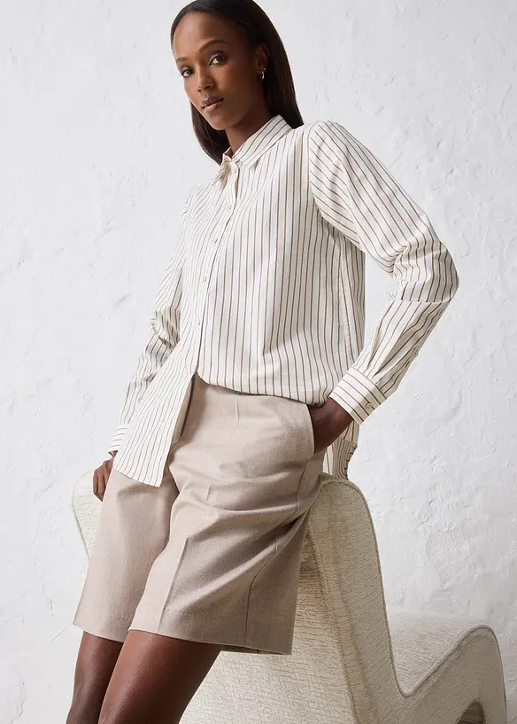 Jupe-culotte avec laine, bonprix