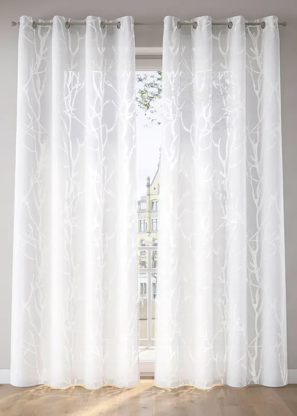 Voilage en dévoré (1 pce), bonprix