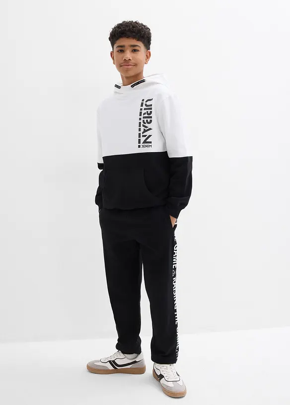 Sweat à capuche 100% coton, bonprix