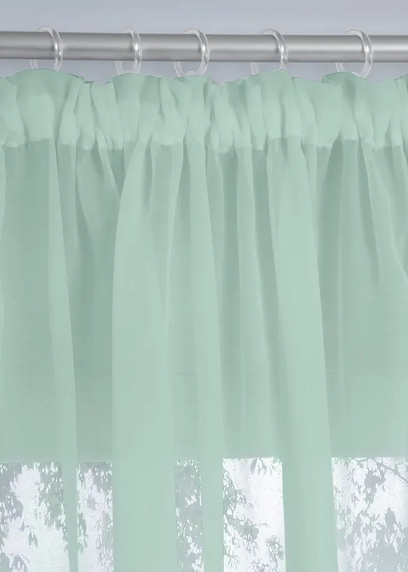 Voilage en batiste finement texturé (1 pce), bonprix