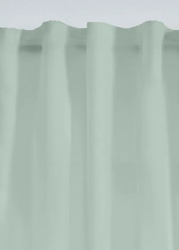 Voilage en batiste finement texturé (1 pce), bonprix