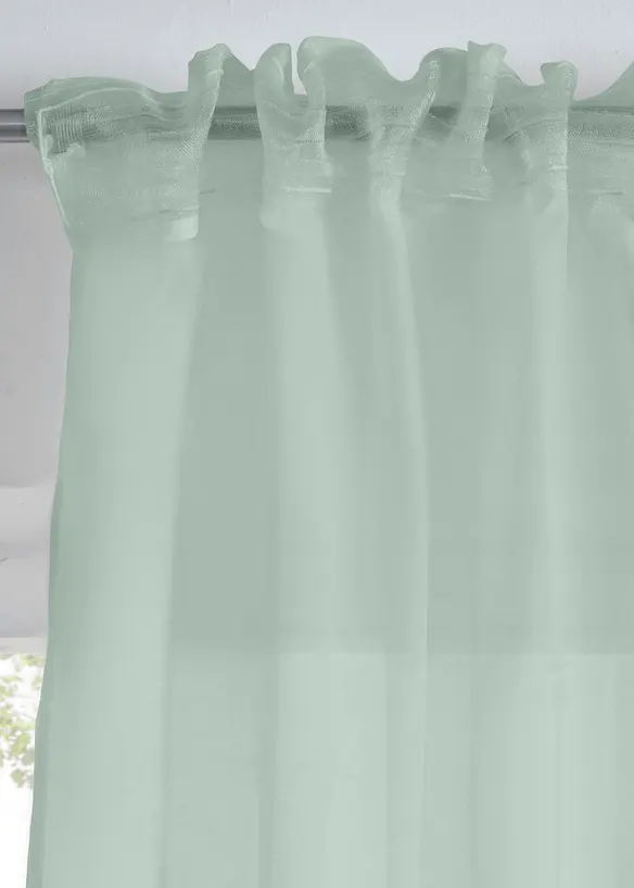 Voilage en batiste finement texturé (1 pce), bonprix