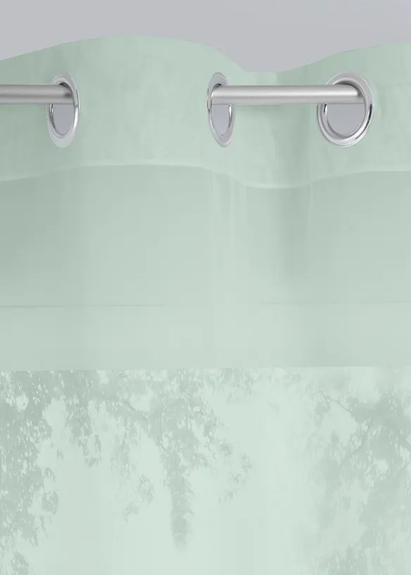 Voilage en batiste finement texturé (1 pce), bonprix