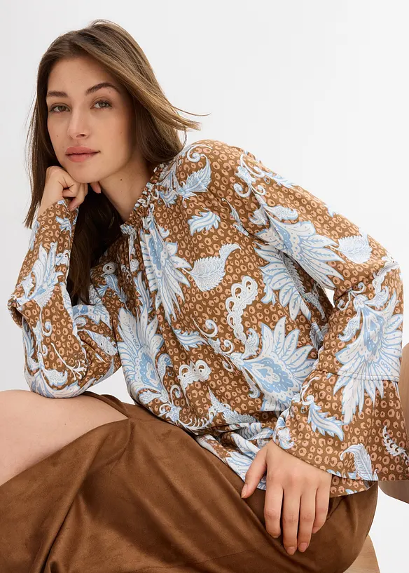 Blouse douce, bonprix