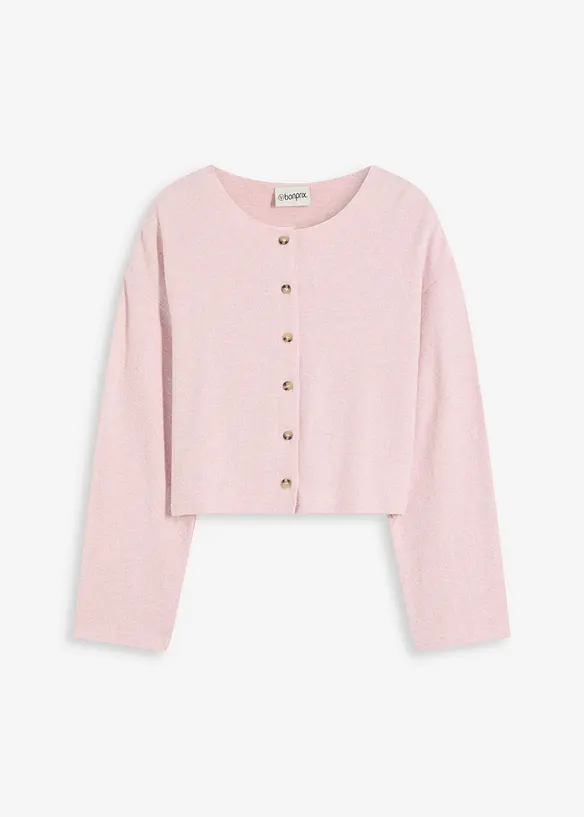 Gilet en fine maille côtelée, bonprix