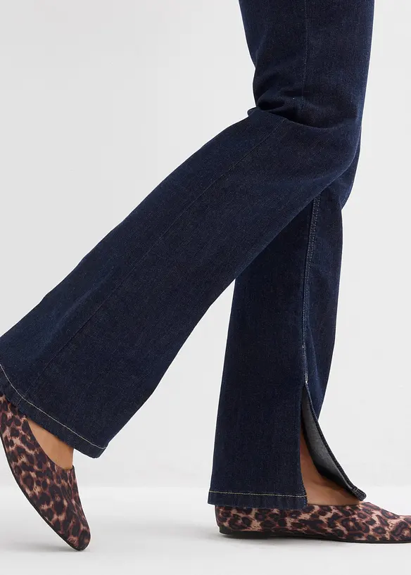 Jean bootcut taille haute, bonprix