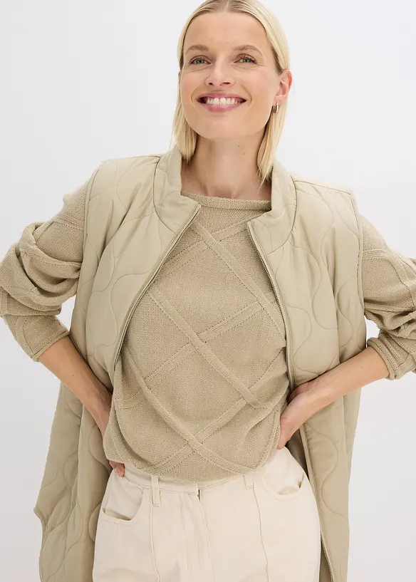 Pull à motif torsadé horizontal, bonprix