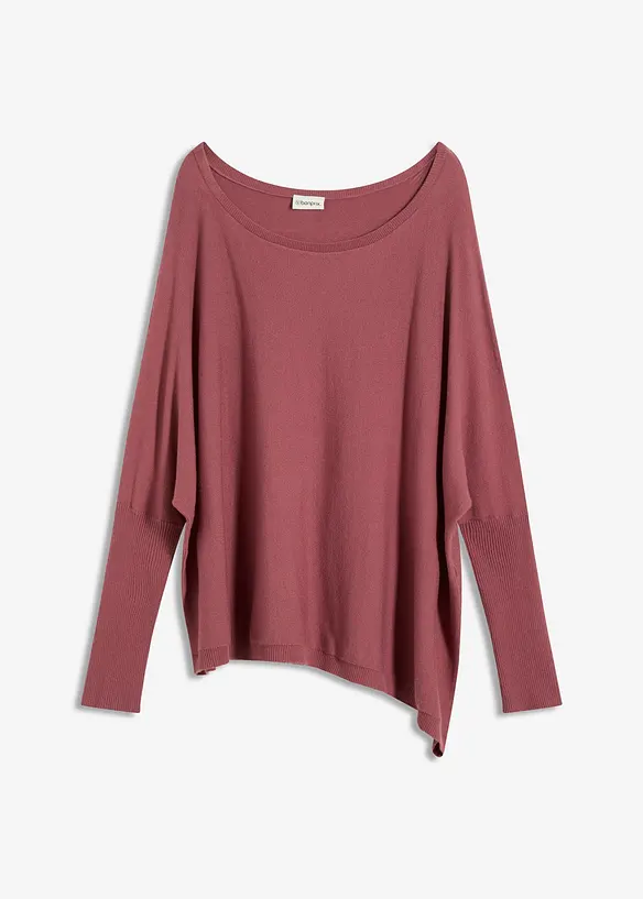 Pull en fine maille, viscose majoritaire, bonprix