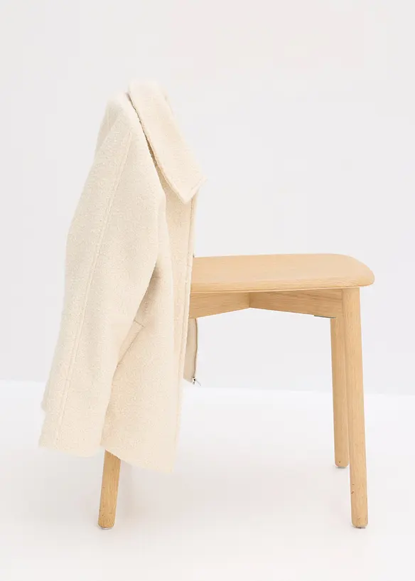 Blouson en maille bouclette douce, bonprix