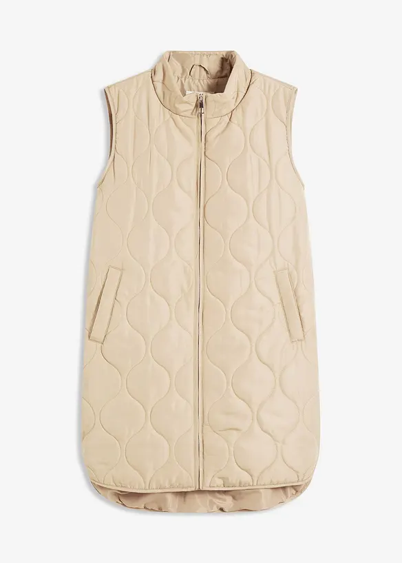 Gilet matelassé sans manches, ultra-léger, bonprix