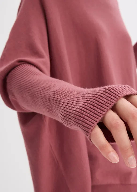 Pull en fine maille, viscose majoritaire, bonprix