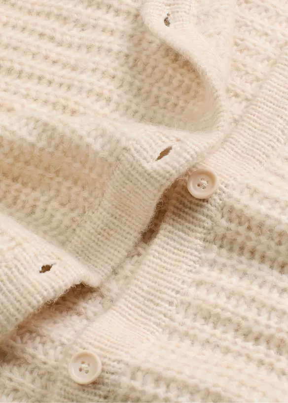 Gilet en grosse maille, bonprix