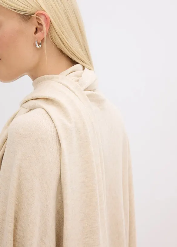 Pull en fine maille de viscose mélangée, bonprix