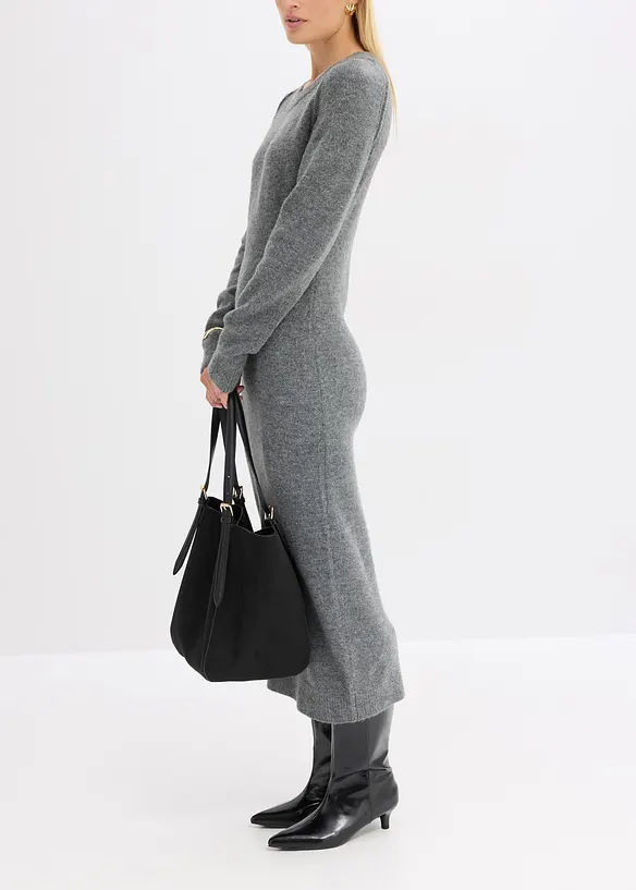 Robe en maille, bonprix