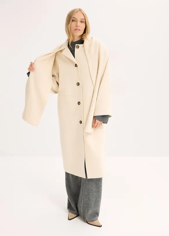 Manteau oversize avec deux poches discrètes, bonprix