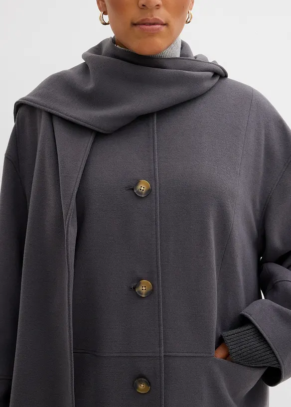 Manteau oversize avec deux poches discrètes, bonprix
