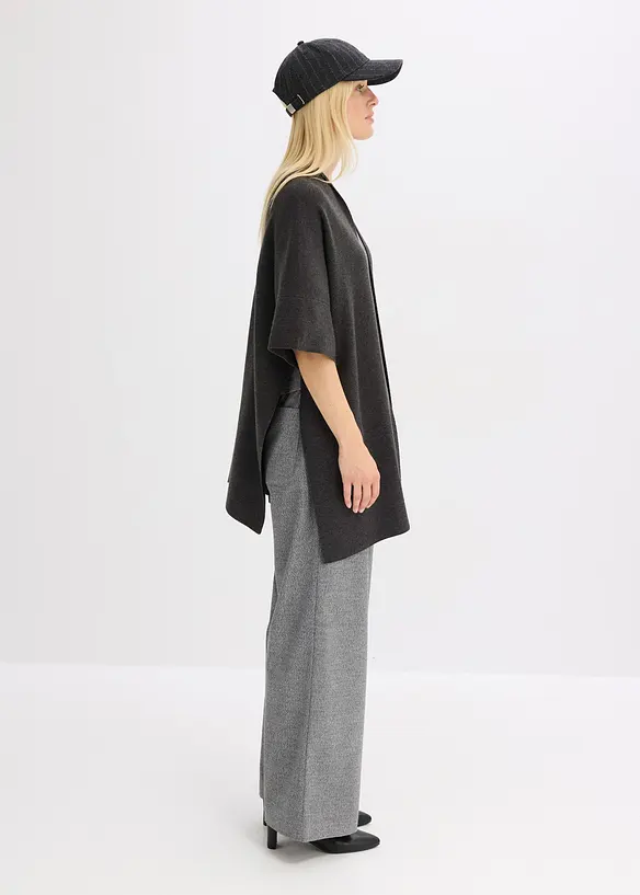 Cape oversize en maille, bonprix