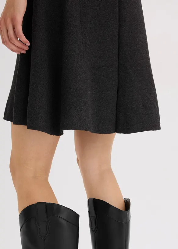 Robe en douce maille de viscose mélangée, bonprix