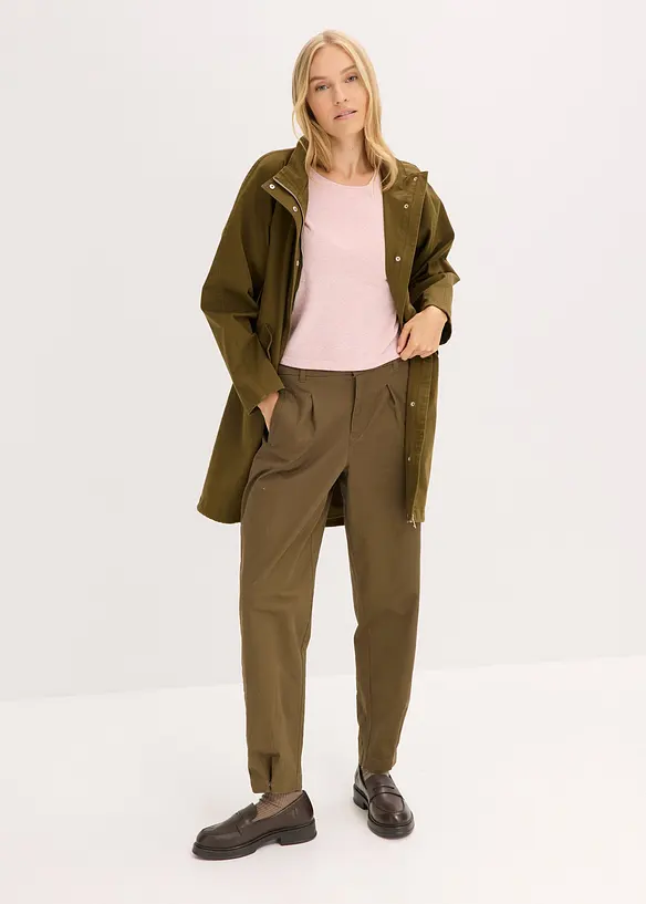 T-shirt court et boxy, bonprix