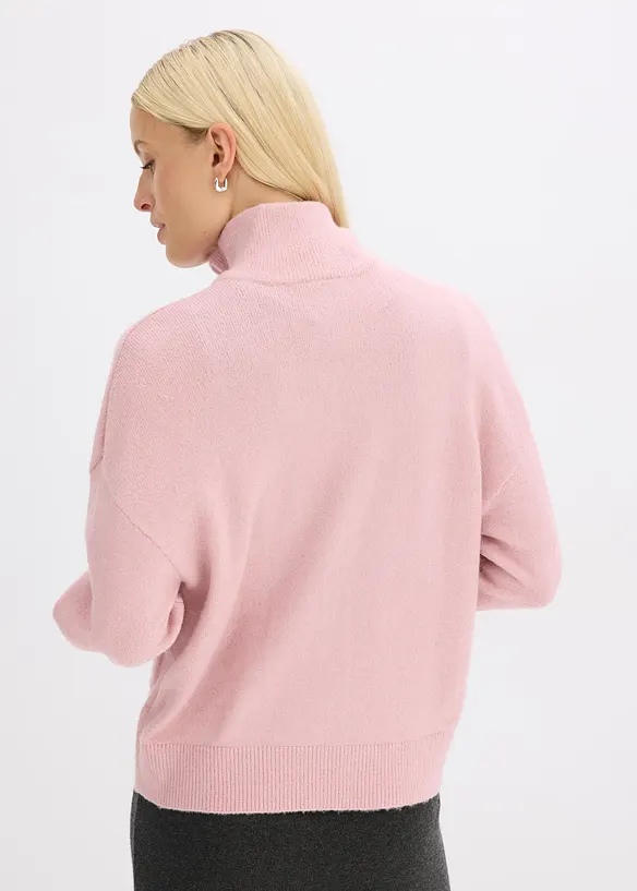 Gilet zippé en maille, bonprix