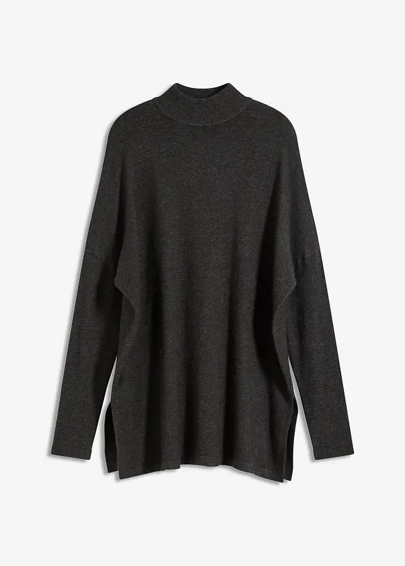 Pull forme cape en viscose mélangée, bonprix