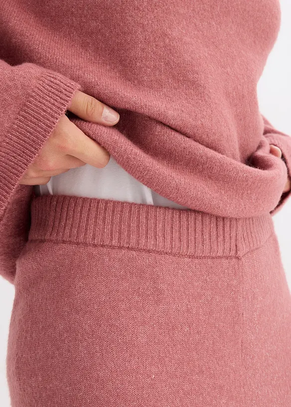 Pantalon en maille, bonprix