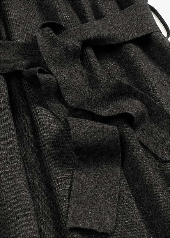 Long gilet en maille douce, viscose majoritaire, bonprix