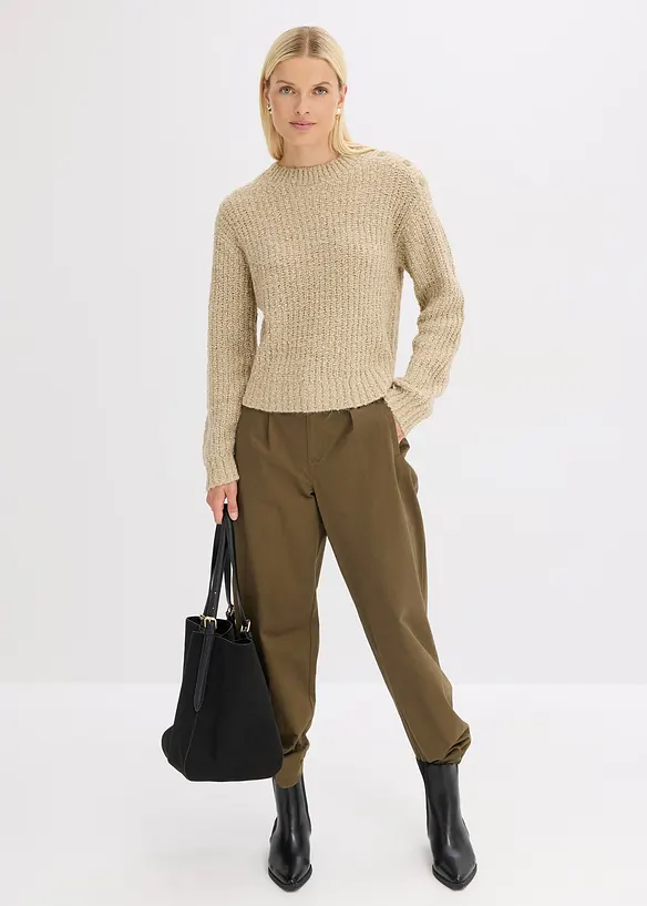 Pull en grosse maille, bonprix