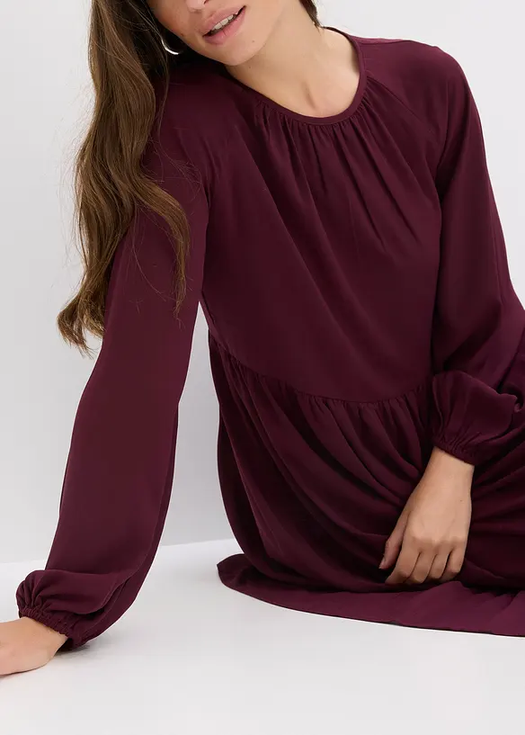 Robe longue en mousseline, bonprix