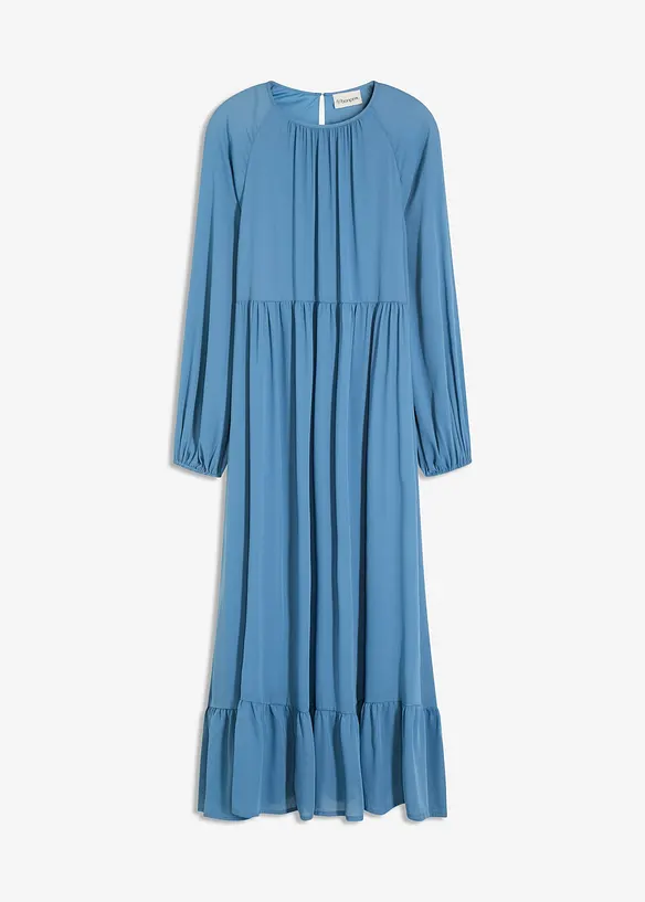 Robe longue en mousseline, bonprix