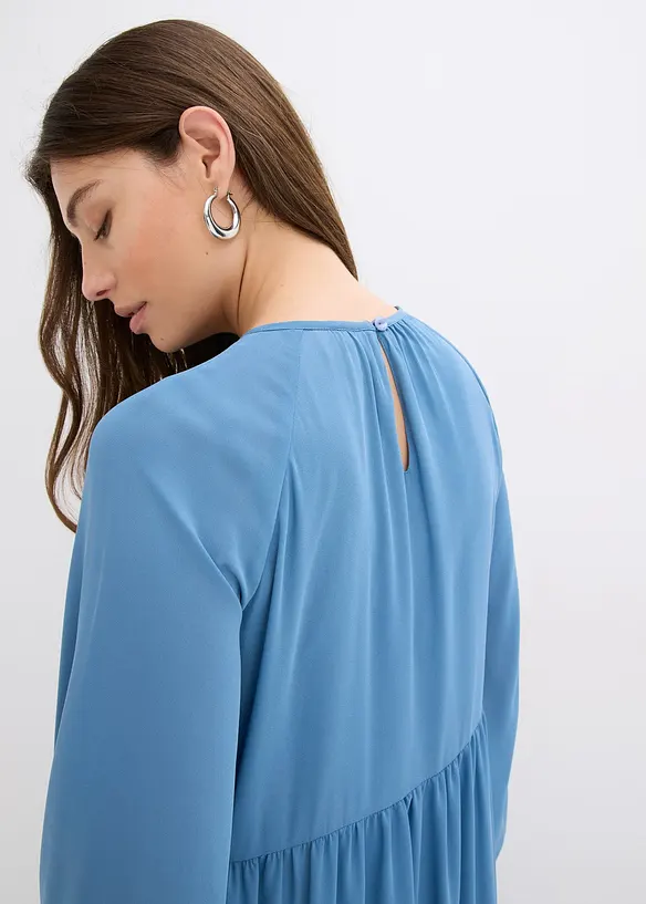 Robe longue en mousseline, bonprix