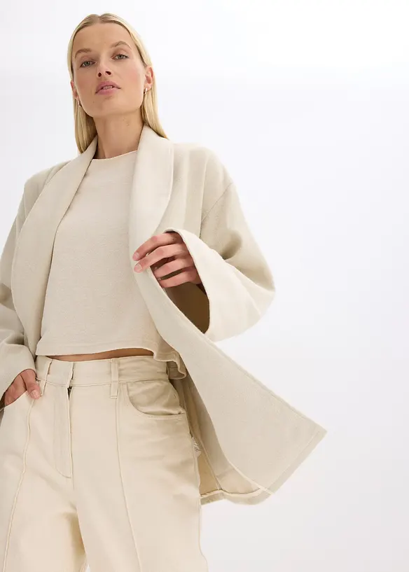 Veste avec ceinture à nouer, bonprix