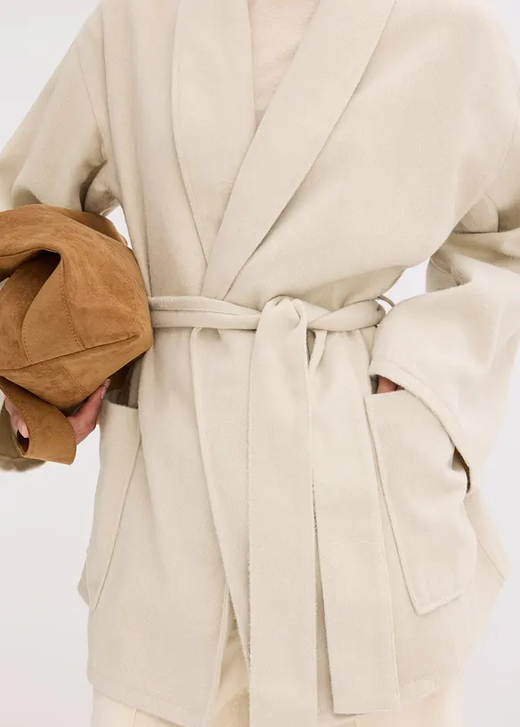 Veste avec ceinture à nouer, bonprix