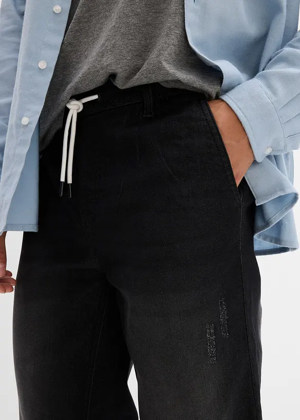 Jean-jogging Regular à taille élastiquée, droit, bonprix