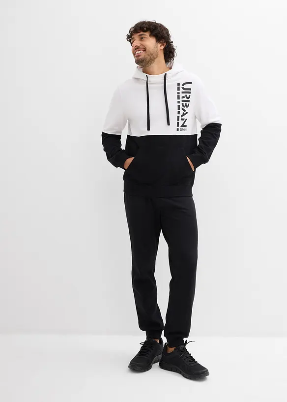 Sweat à capuche, Slim, bonprix