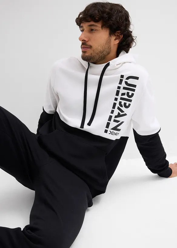 Sweat à capuche, Slim, bonprix